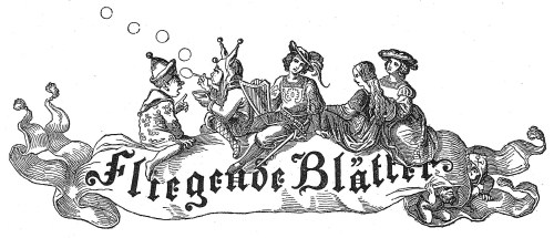 Fliegende Blatter title sheet