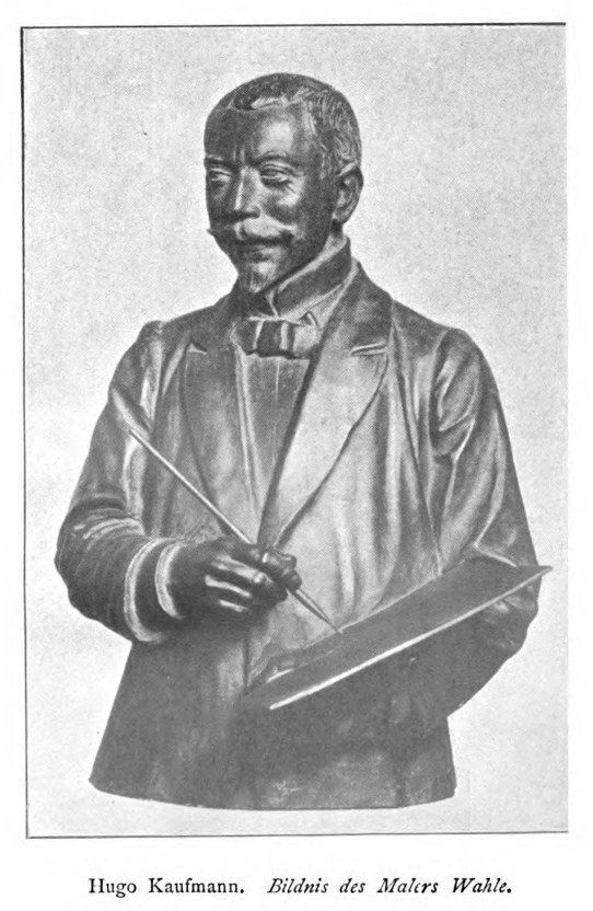 Portrait of Friedrich Wahle by Hugo Kaufmann