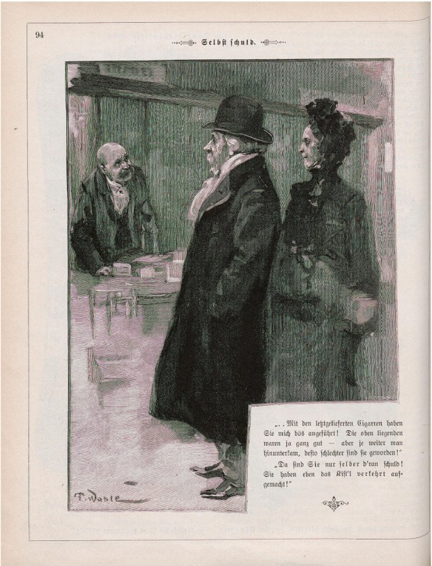 Friedrich Wahle - Fliegende Blatter 1900, 2840-2865, p94 Full page