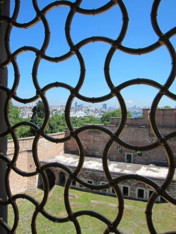 Topkapi Palace window, Istanbul