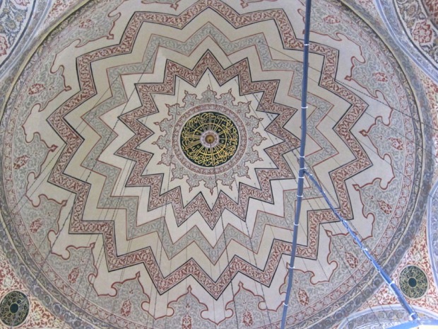 Ceiling of Mausoleum of Sultan, Istanbul