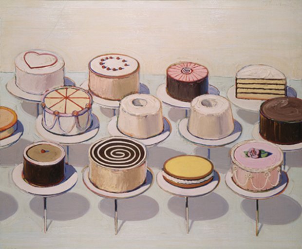 wayne thiebaud cakes