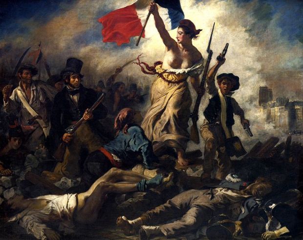 La liberté guidant le peuple (Liberty Leading the People) - Eugène Delacroix