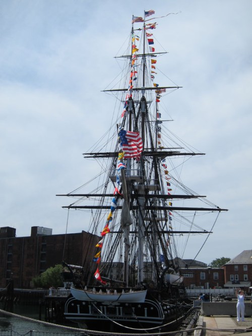 USS Constitution, Boston