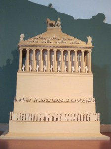 Mausoleum at Halicarnassus model