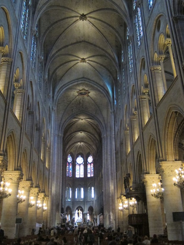 notre dame cathedral interior