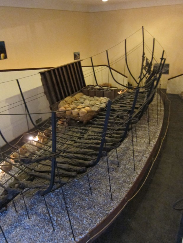 Byzantine wooden ship wreckage