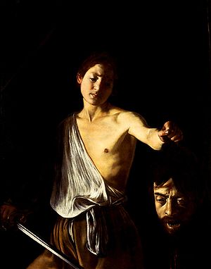 Caravaggio - David with the head of Goliath (Galleria Borghese)