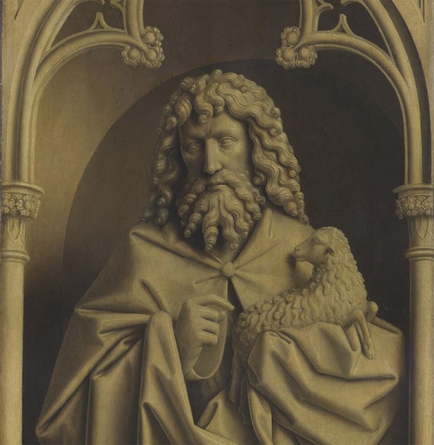 John the Baptist - van Eyke, Ghent Altarpiece