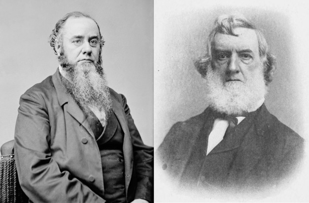 Edwin M. Stanton and Gideon Welles