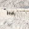 Pamukkale Travertine terrace detail