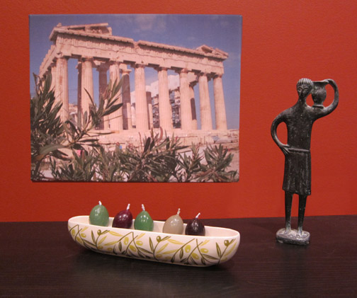 Parthenon canvas print