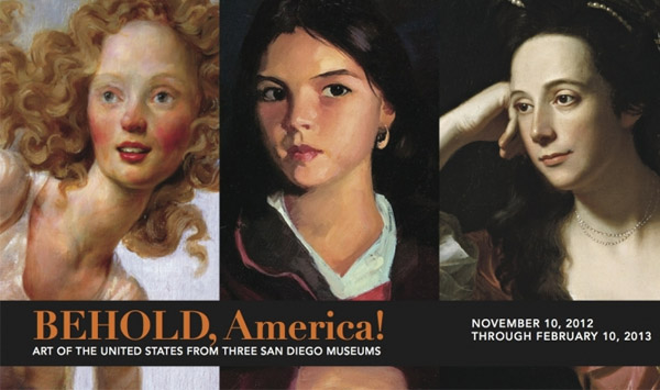 Behold, America! San Diego exhibit banner