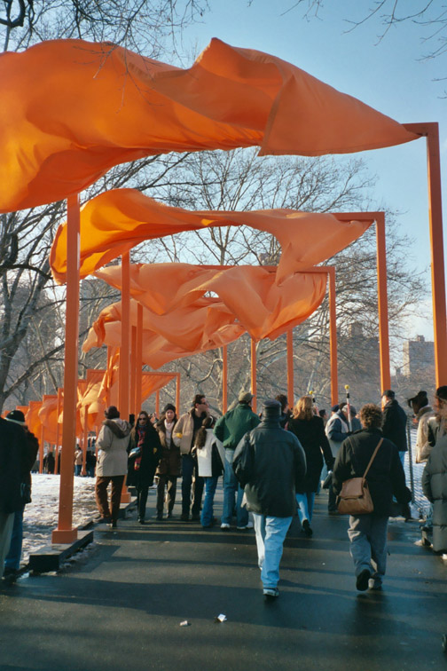 Cristo's Gates, New York City 2005, image 3