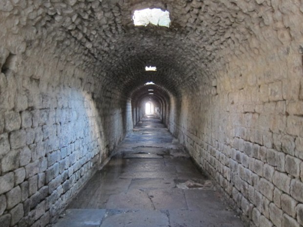 underground tunnel, Ascelpium, Pergamon