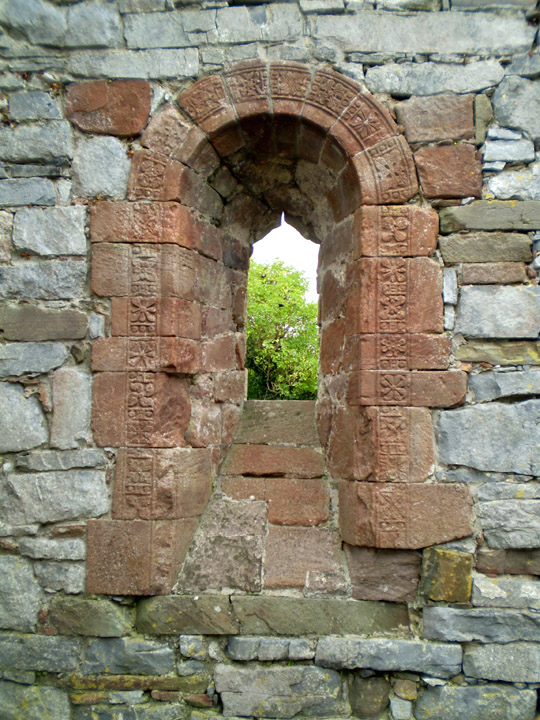 Ardfert cathedral window detail