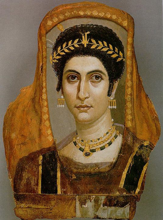 jewelry Fayum mummy Getty