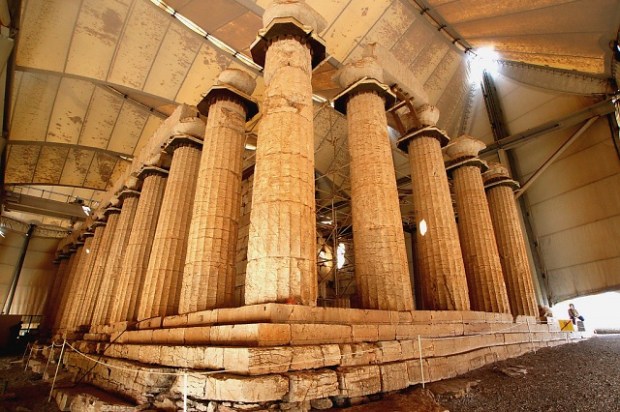 temple apollo epicurius in bassae