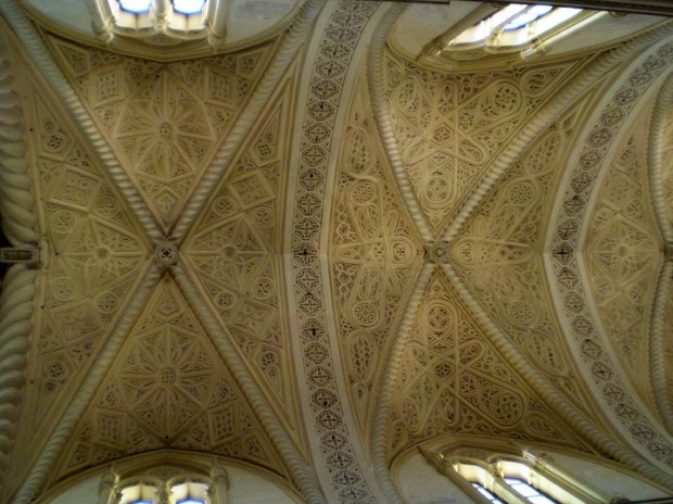 Norman style ceiling, Erice, Italy