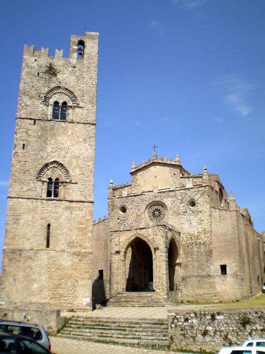 Chiesa Matrice (Mother Church) facade, Erice, Sicily