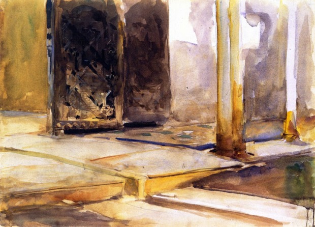 John Singer Sargent - Alhambra, Patio de los Leones