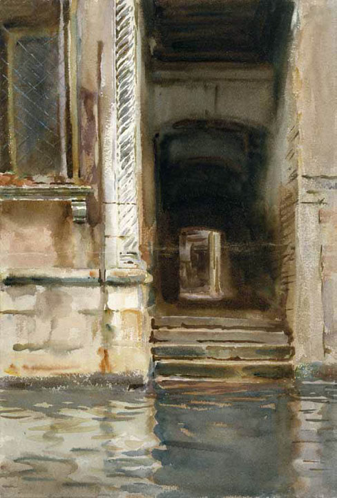 John Singer Sargent - Venetian Passageway