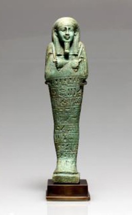 blue-green ancient egyptian ushapti
