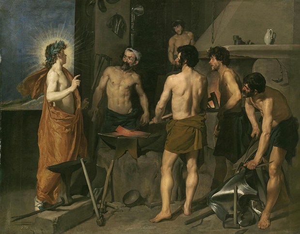 Diego Velázquez - "Apollo in the Forge of Vulcan"