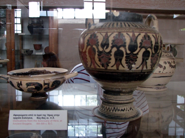 Artifacts from Museum Ancient Corinth, Greece