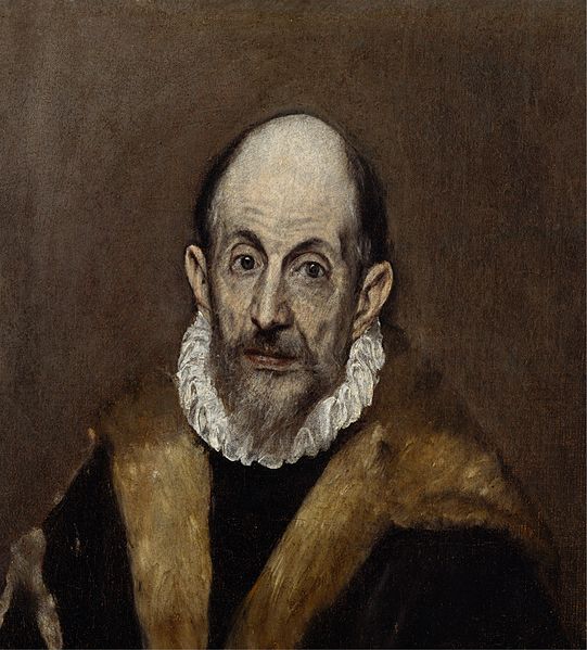 Portrait of a Man (presumed self-portrait of El Greco), circa 1595–1600, Metropolitan Museum of Art, New York City