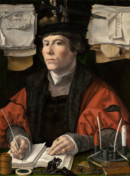 Jan Gossaert - Portrait of a Merchant