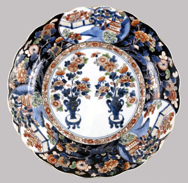 Japanese plate, Imari ware