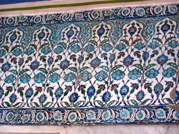 Blue mosque, Iznik tiles
