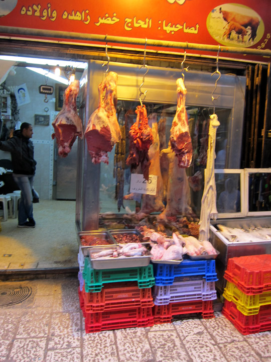 Jerusalem butcher shop