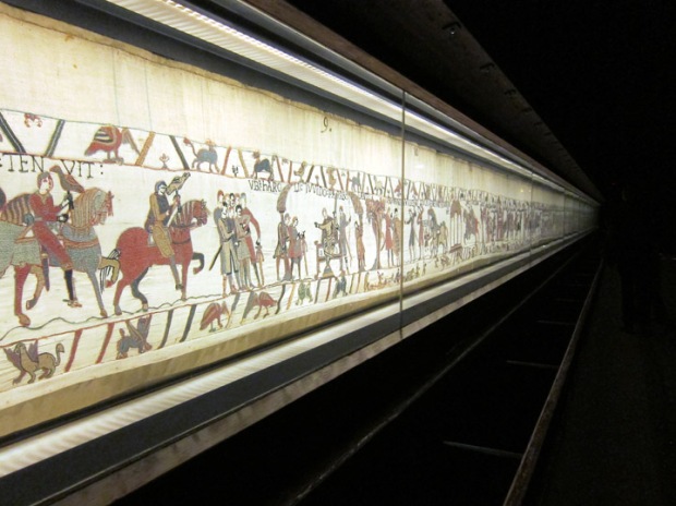 Bayeux Tapestry on display