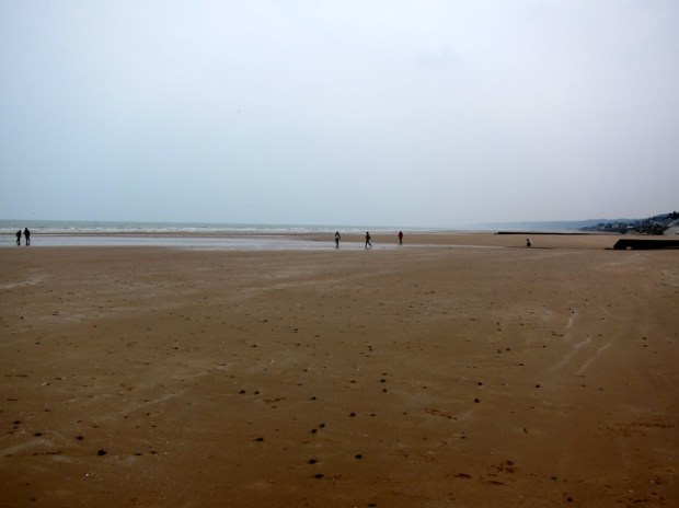 View to the East along Omaha Beach
