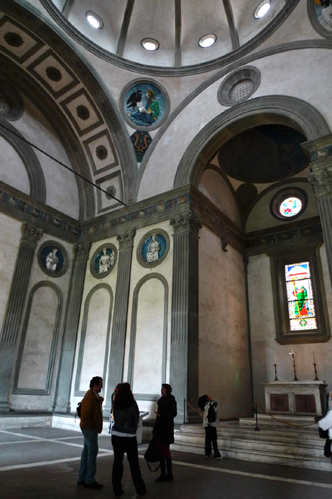 Pazzi chapel altar