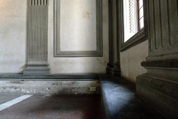 Pazzi Chapel interior detail