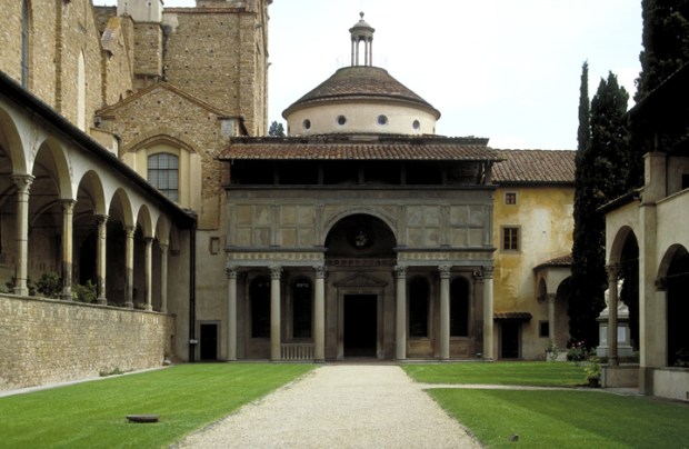 Pazzi Chapel exterior