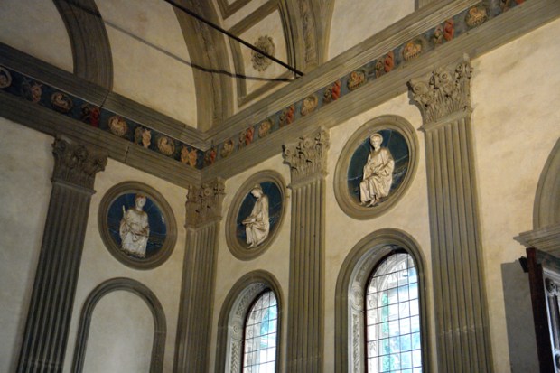 Pazzi Chapel tile details