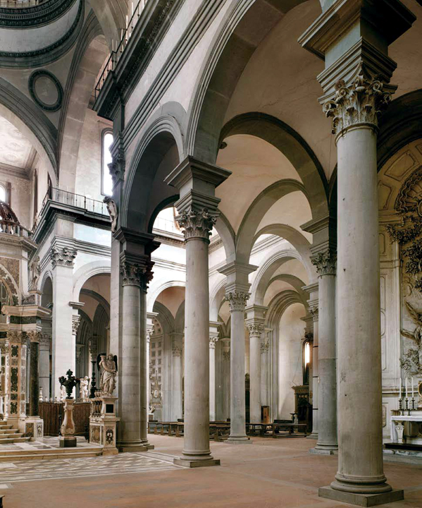 Interior of Santo Spirito, Florence