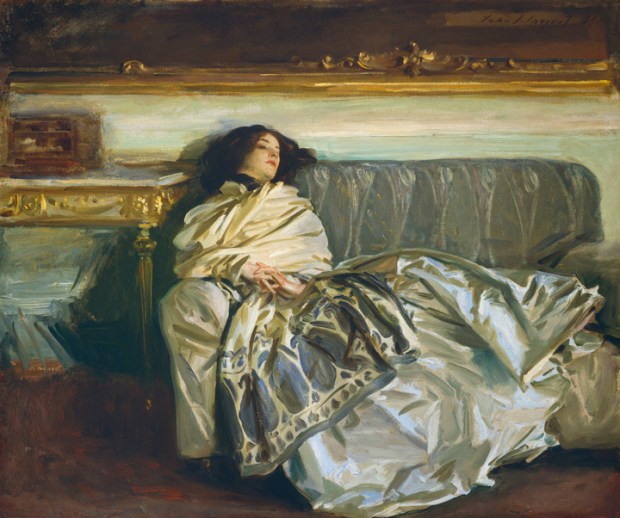John Singer Sargent -  "Nonchaloir (Repose)"