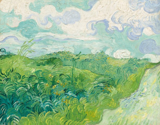 Vincent van Gogh - "Green Wheat Fields, Auvers"