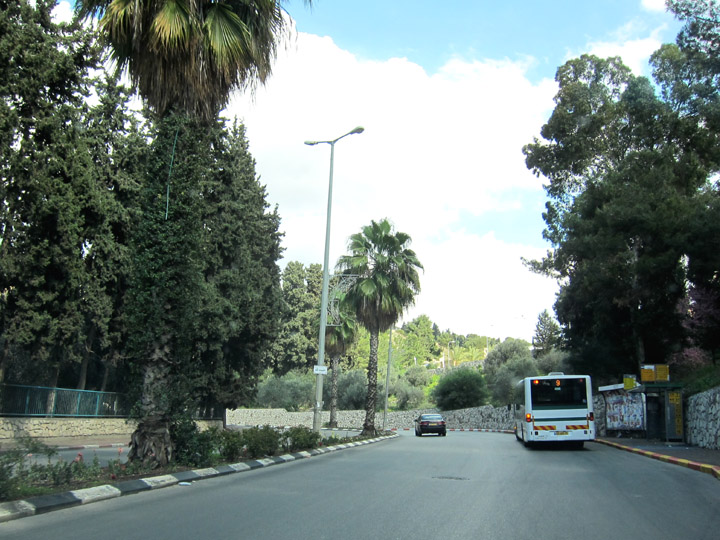 Israel road to Nazareth to Cana