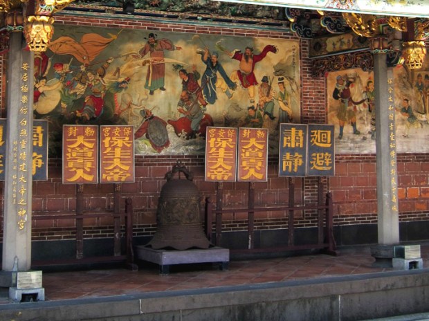 wall paintings, Baoan Temple
