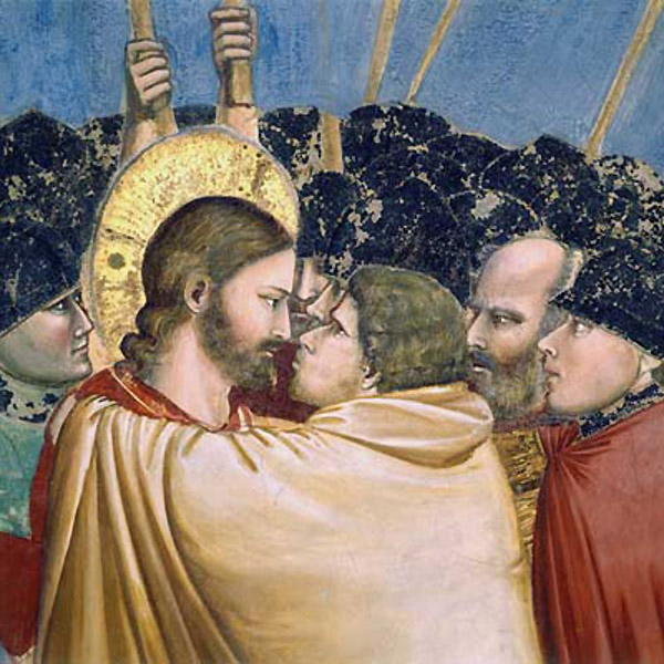 Judas kiss, Betrayal of Christ