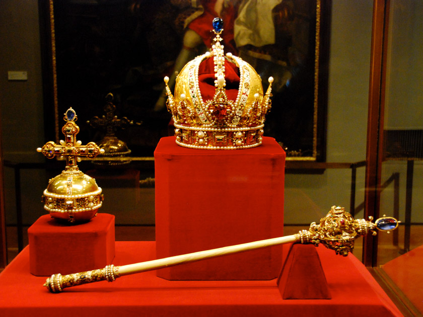 Imperial Crown, Orb, and Sceptre of Austria