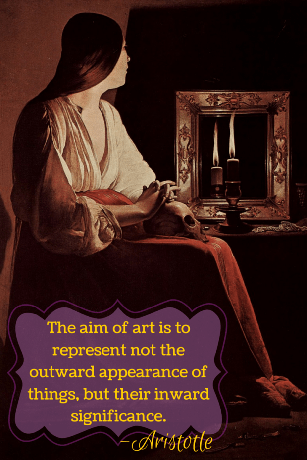 aristotle art quote
