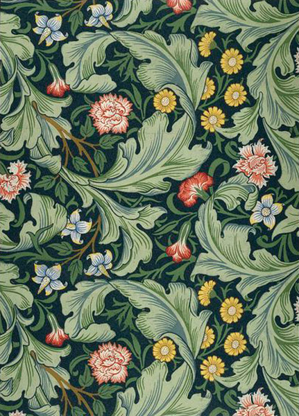 William Morris, Leicester Wallpaper