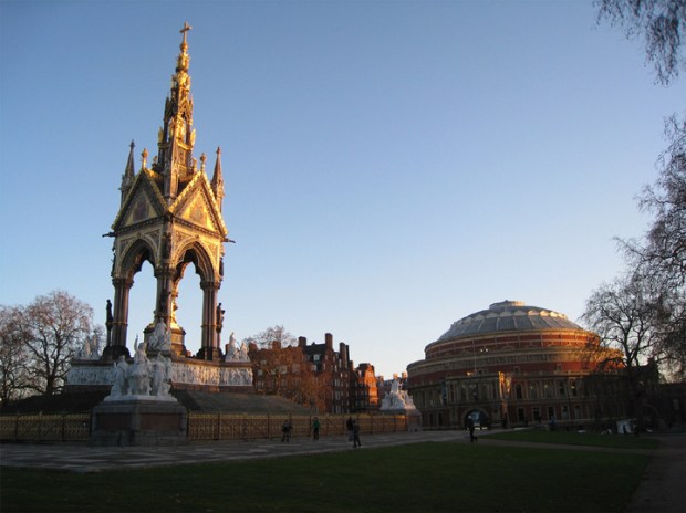 Albert memorial and Royal Albert Hall
